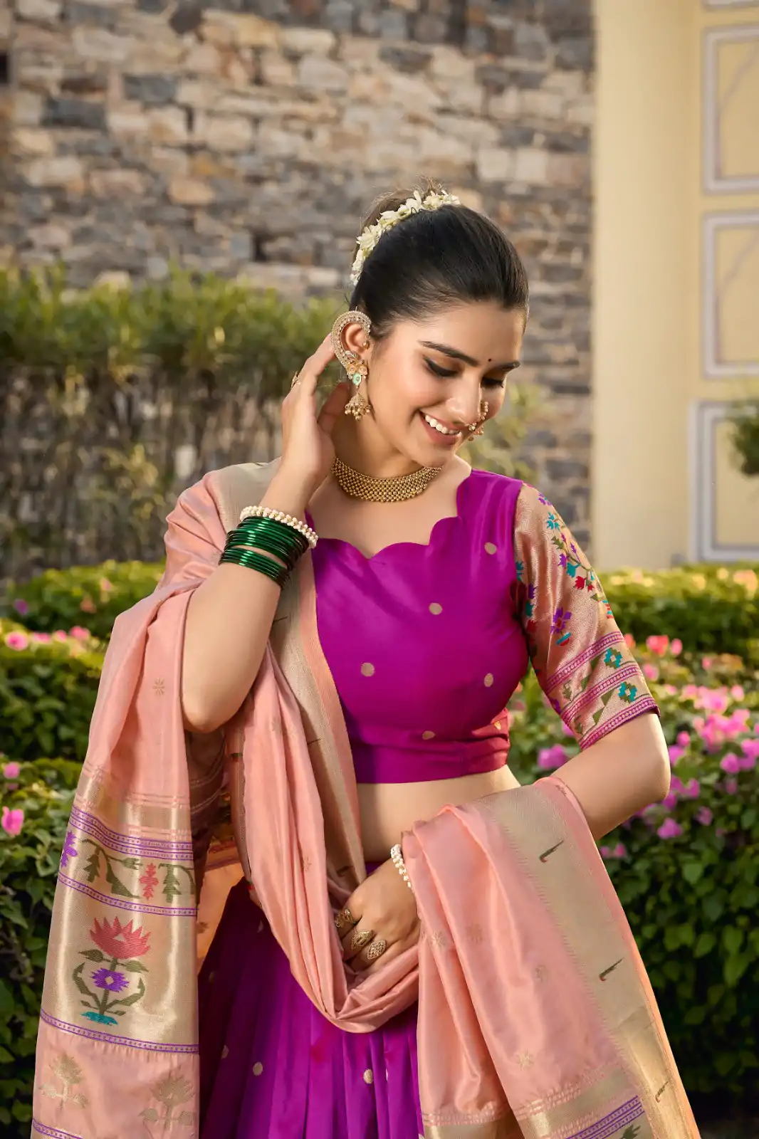 LNB 2021 Purple Jacquard Silk Weaving Zari Lehenga Choli Festive Party Wedding, Events etc. Delivery 4-6 Working Days @4099/- | Creative Lehenga, Designer Lehenga, Embroidered Lehenga, Lehenga, Party Wear Lehenga