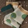 Green Onam Printed Saree