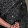 YNF 3452 -DF 3452 Black Color Georgette Sequins Multy Embroidery Work Saree Casual, Wedding, Festive, Events . Expected Delivery  4-6 Working Days @1799/-                                                                                 | Bollywood Sarees, Creative Sarees, Designer Sarees, Embroidered Sarees, Ethnic Saree, Modern Digital sarees, Party Wear Sarees, Sarees