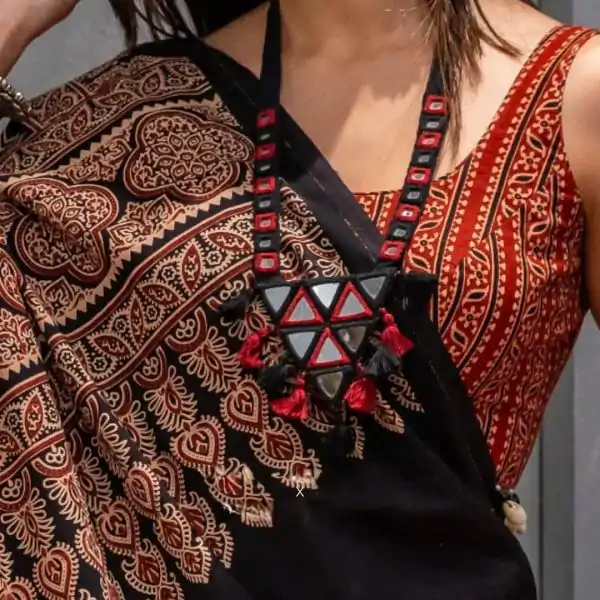 Black Rayon Printed Work Lehenga Choli