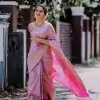 KP 3075 Pink Soft Lichi Silk Whit Designer Jacquard Work in Saree it Grab for ₹1399. Delivery 4-6 Working Days. Shop now. | Bollywood Sarees, Creative Sarees, Designer Sarees, Embroidered Sarees, Ethnic Saree, Modern Digital sarees, Party Wear Sarees, Sarees