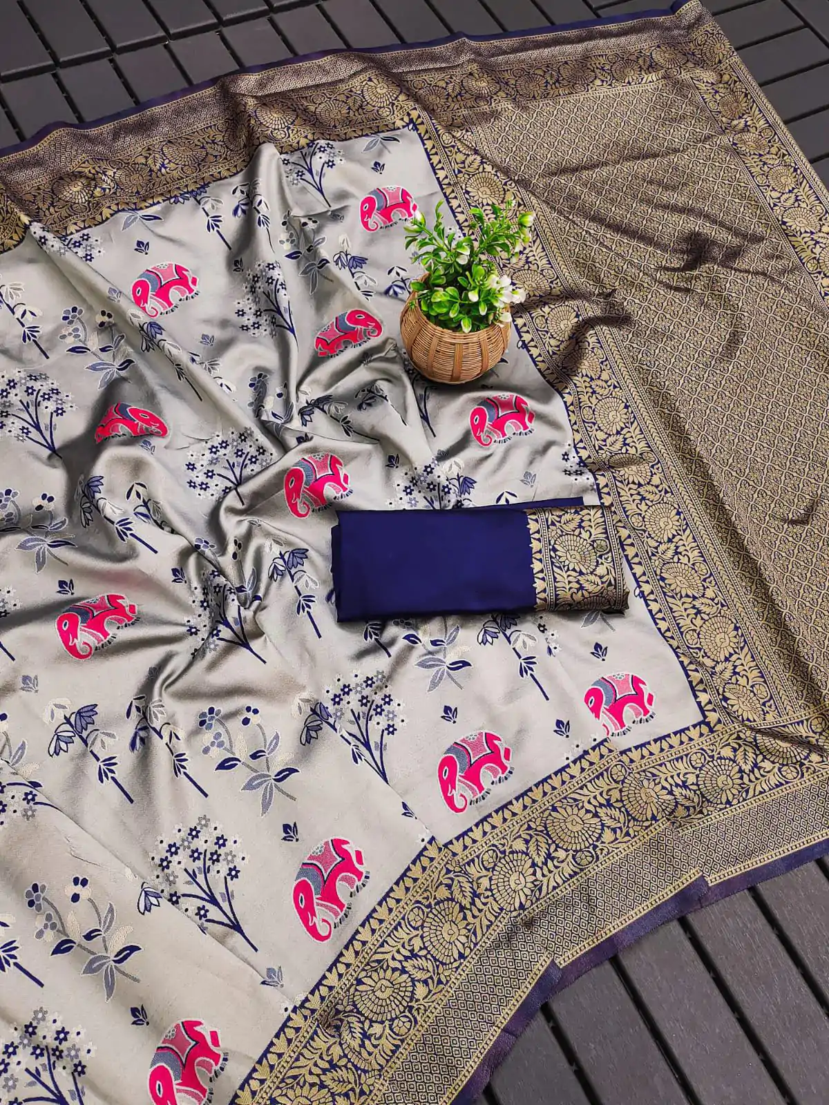 KP 6004 Purple Soft Lichi Silk Jacquard Work With Designer Work Saree. Grab it for ₹1499. Delivery 4-6 Working Days. Shop now. | Bollywood Sarees, Creative Sarees, Designer Sarees, Embroidered Sarees, Ethnic Saree, Modern Digital sarees, Party Wear Sarees, Sarees