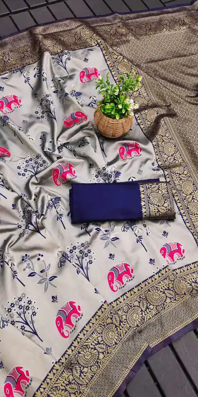 KP 6004 Purple Soft Lichi Silk Jacquard Work With Designer Work Saree. Grab it for ₹1499. Delivery 4-6 Working Days. Shop now. | Bollywood Sarees, Creative Sarees, Designer Sarees, Embroidered Sarees, Ethnic Saree, Modern Digital sarees, Party Wear Sarees, Sarees