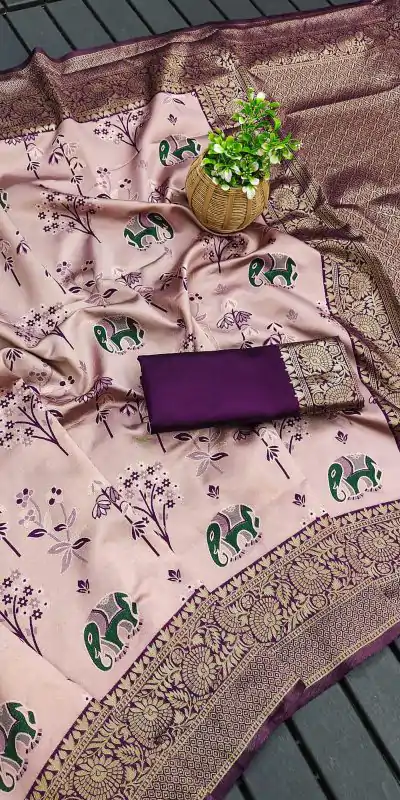 KP 6004 Wine Soft Lichi Silk Jacquard Work With Designer Work Saree. Grab it for ₹1499. Delivery 4-6 Working Days. Shop now. | Bollywood Sarees, Creative Sarees, Designer Sarees, Embroidered Sarees, Ethnic Saree, Modern Digital sarees, Party Wear Sarees, Sarees