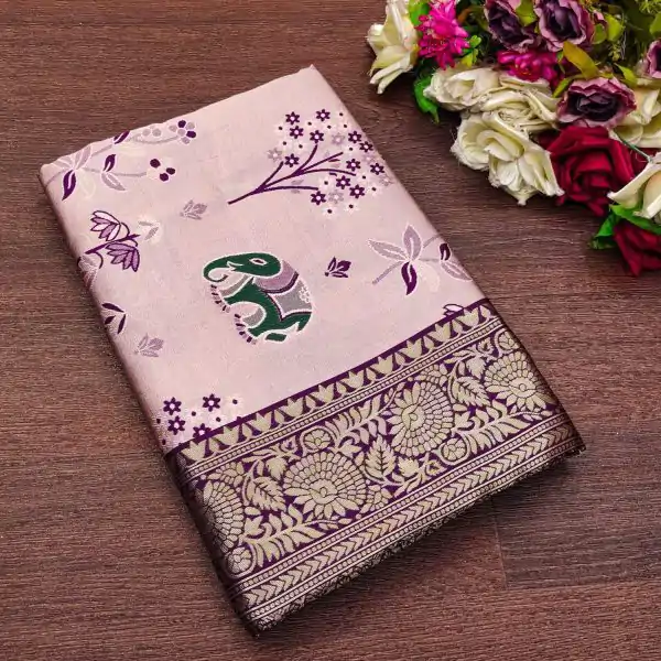 KP 6004 Wine Soft Lichi Silk Jacquard Work With Designer Work Saree. Grab it for ₹1499. Delivery 4-6 Working Days. Shop now. | Bollywood Sarees, Creative Sarees, Designer Sarees, Embroidered Sarees, Ethnic Saree, Modern Digital sarees, Party Wear Sarees, Sarees