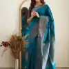 KP 5088 Blue Soft Lichi Silk Cloth Saree With Lace Border & Lace Work. Best Price ₹1349. Delivery 4-6 Working Days. Shop now. | Bollywood Sarees, Creative Sarees, Designer Sarees, Embroidered Sarees, Ethnic Saree, Modern Digital sarees, Party Wear Sarees, Sarees