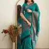 KP 5088 Firozi Soft Lichi Silk Cloth Saree With Lace Border & Lace Work. Best Price ₹1349. Delivery 4-6 Working Days. Shop now. | Bollywood Sarees, Creative Sarees, Designer Sarees, Embroidered Sarees, Ethnic Saree, Modern Digital sarees, Party Wear Sarees, Sarees
