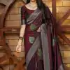 KP 4027 Maroon Soft Lichi Silk Cloth With Lace Border & Lace Work Saree. Special Price ₹1499. Delivery 4-6 Working Days. Shop now. | Bollywood Sarees, Creative Sarees, Designer Sarees, Embroidered Sarees, Ethnic Saree, Modern Digital sarees, Party Wear Sarees, Sarees
