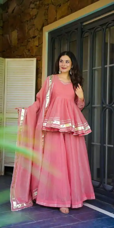 ZSR 3135 Peach Tabby Organza Salwar Suit Perfect for Wedding, Party, Temple Visit, Karwa Chauth, Festival Celebrations – . Get it for ₹1849. Delivery | Designer Suits, Jump Suits, Casual Suits, Creative suits, Palazzo Suits, Party Wear Suits, Patiala Suits, Salwar suit, Straight Suits