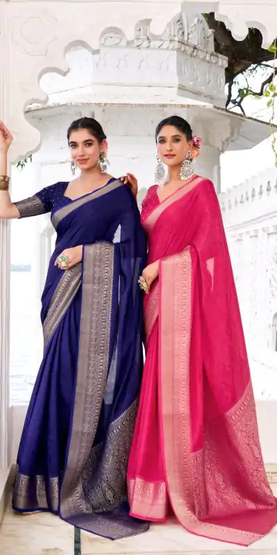 YNF 7902 Pink Color Chinon Printed With Zari Weaving Work Saree With Zari Work. Best Price ₹1549. Delivery 4-6 Working Days. Shop now. | Bollywood Sarees, Creative Sarees, Designer Sarees, Embroidered Sarees, Ethnic Saree, Modern Digital sarees, Party Wear Sarees, Sarees