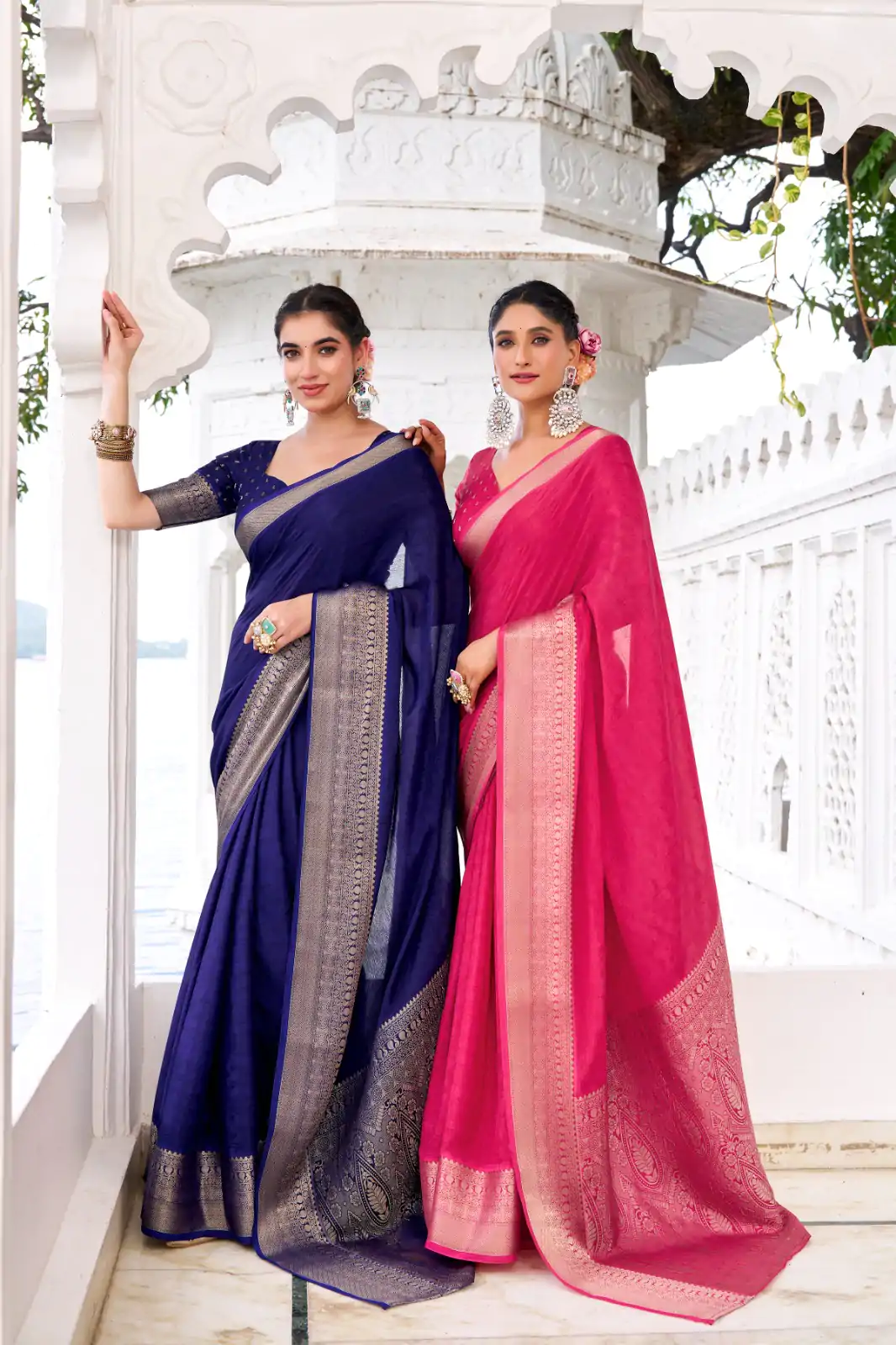 YNF 7902 Pink Color Chinon Printed With Zari Weaving Work Saree With Zari Work. Best Price ₹1549. Delivery 4-6 Working Days. Shop now. | Bollywood Sarees, Creative Sarees, Designer Sarees, Embroidered Sarees, Ethnic Saree, Modern Digital sarees, Party Wear Sarees, Sarees