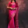KP 6009 Pink Color Soft Lichi Silk With Lace Border & Lace Work. Now Saree at just ₹1349. Delivery 4-6 Working Days. Shop now. | Bollywood Sarees, Creative Sarees, Designer Sarees, Embroidered Sarees, Ethnic Saree, Modern Digital sarees, Party Wear Sarees, Sarees