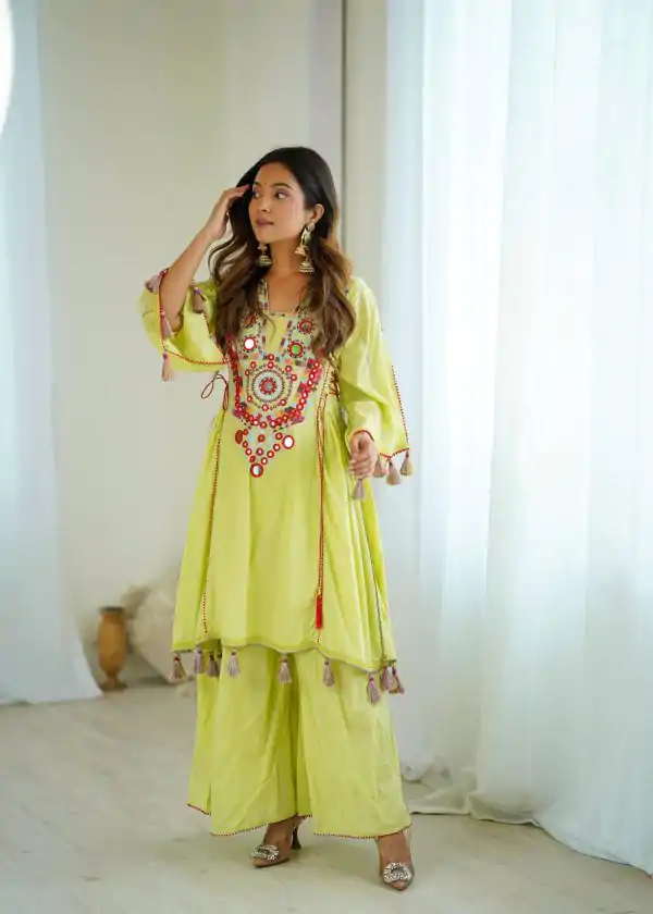 SRK 5286 Pista in Khadi Cotton Mirror Work & Embroidery Work Salwar Suit . Now at just ₹2099. Delivery 4-6 Working Days. Shop now. | Jump Suits, Casual Suits, Creative suits, Designer Suits, Palazzo Suits, Party Wear Suits, Patiala Suits, Salwar suit, Straight Suits