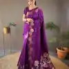KP 6003 Purple Soft Lichi Silk Cloth Lace Work & Lace Border Saree in Best Price ₹1399. Delivery 4-6 Working Days. Shop now. | Bollywood Sarees, Creative Sarees, Designer Sarees, Embroidered Sarees, Ethnic Saree, Modern Digital sarees, Party Wear Sarees, Sarees