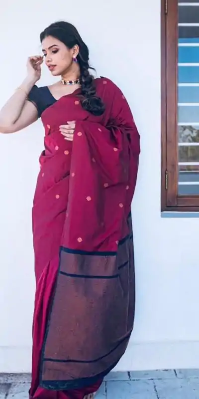 KP 5000 Red Soft Lichi Silk Saree with Designer Work. Wedding, Party, Festive, Events, Now at just ₹1249. Delivery 4-6 Working Days. Shop now. | Bollywood Sarees, Creative Sarees, Designer Sarees, Embroidered Sarees, Ethnic Saree, Modern Digital sarees, Party Wear Sarees, Sarees