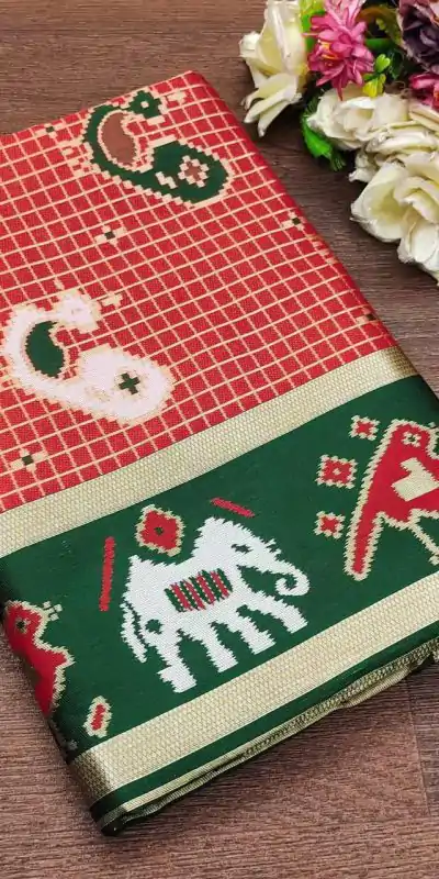 KP 6005 Red Soft Lichi Silk With Lace Work & Lace Border Saree. Introductory Price ₹1399. Delivery 4-6 Working Days. Shop now. | Bollywood Sarees, Creative Sarees, Designer Sarees, Embroidered Sarees, Ethnic Saree, Modern Digital sarees, Party Wear Sarees, Sarees