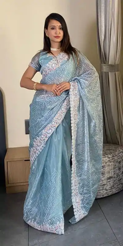 SC 239 Pink Georgette With Lace Work & Lace Border Saree . Wedding, Party, Festive, Events, Exclusive Offer ₹1599. Delivery 4-6 Working Days. Shop now. | Bollywood Sarees, Creative Sarees, Designer Sarees, Embroidered Sarees, Ethnic Saree, Modern Digital sarees, Party Wear Sarees, Sarees