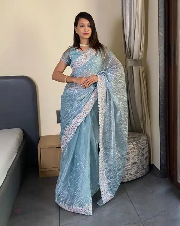 SC 239 Pink Georgette With Lace Work & Lace Border Saree . Wedding, Party, Festive, Events, Exclusive Offer ₹1599. Delivery 4-6 Working Days. Shop now. | Bollywood Sarees, Creative Sarees, Designer Sarees, Embroidered Sarees, Ethnic Saree, Modern Digital sarees, Party Wear Sarees, Sarees