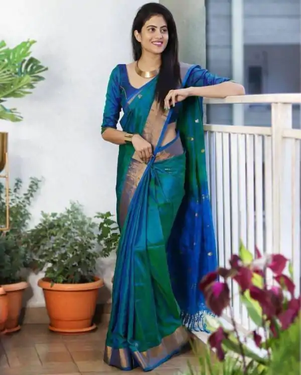 KP 5046 Royal Blue Soft Lichi Silk With Lace Work Lace Border Saree. Wedding, Party, Festive, Events Get it for ₹1449. Delivery 4-6 Working Days. Shop now. | Bollywood Sarees, Creative Sarees, Designer Sarees, Embroidered Sarees, Ethnic Saree, Modern Digital sarees, Party Wear Sarees, Sarees