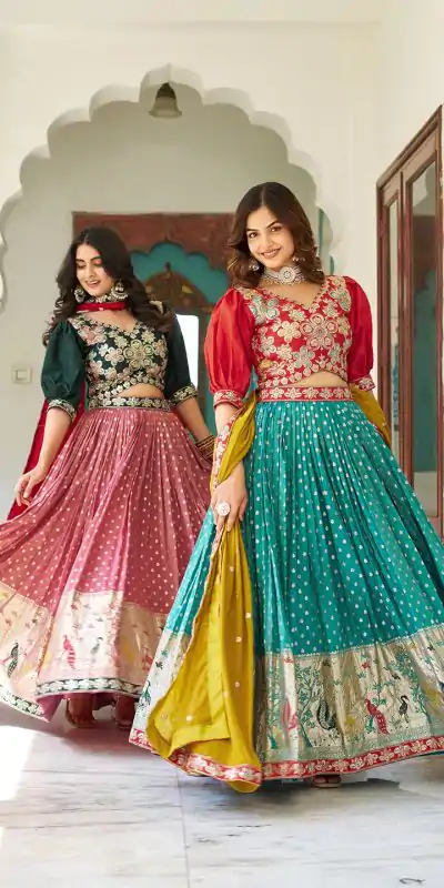 Ram 104 Firozi mono silk Lehenga Choli Perfect for Wedding, Party, Anniversary, Onam, Ethnic Day – . Festive Deal ₹3149. Delivery 4-6 Working Days. | Bollywood Lehenga, Creative Lehenga, Designer Lehenga, Embroidered Lehenga, Lehenga, Party Wear Lehenga