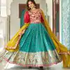 Ram 104 Firozi mono silk Lehenga Choli Perfect for Wedding, Party, Anniversary, Onam, Ethnic Day – . Festive Deal ₹3149. Delivery 4-6 Working Days. | Bollywood Lehenga, Creative Lehenga, Designer Lehenga, Embroidered Lehenga, Lehenga, Party Wear Lehenga