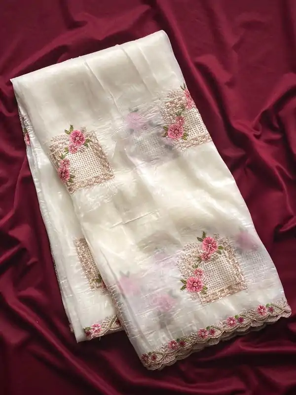 SC 239 Pink Georgette With Lace Work & Lace Border Saree . Wedding, Party, Festive, Events, Exclusive Offer ₹1599. Delivery 4-6 Working Days. Shop now. | Bollywood Sarees, Creative Sarees, Designer Sarees, Embroidered Sarees, Ethnic Saree, Modern Digital sarees, Party Wear Sarees, Sarees